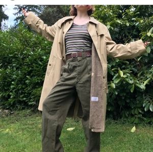 Vintage dior trench coat
